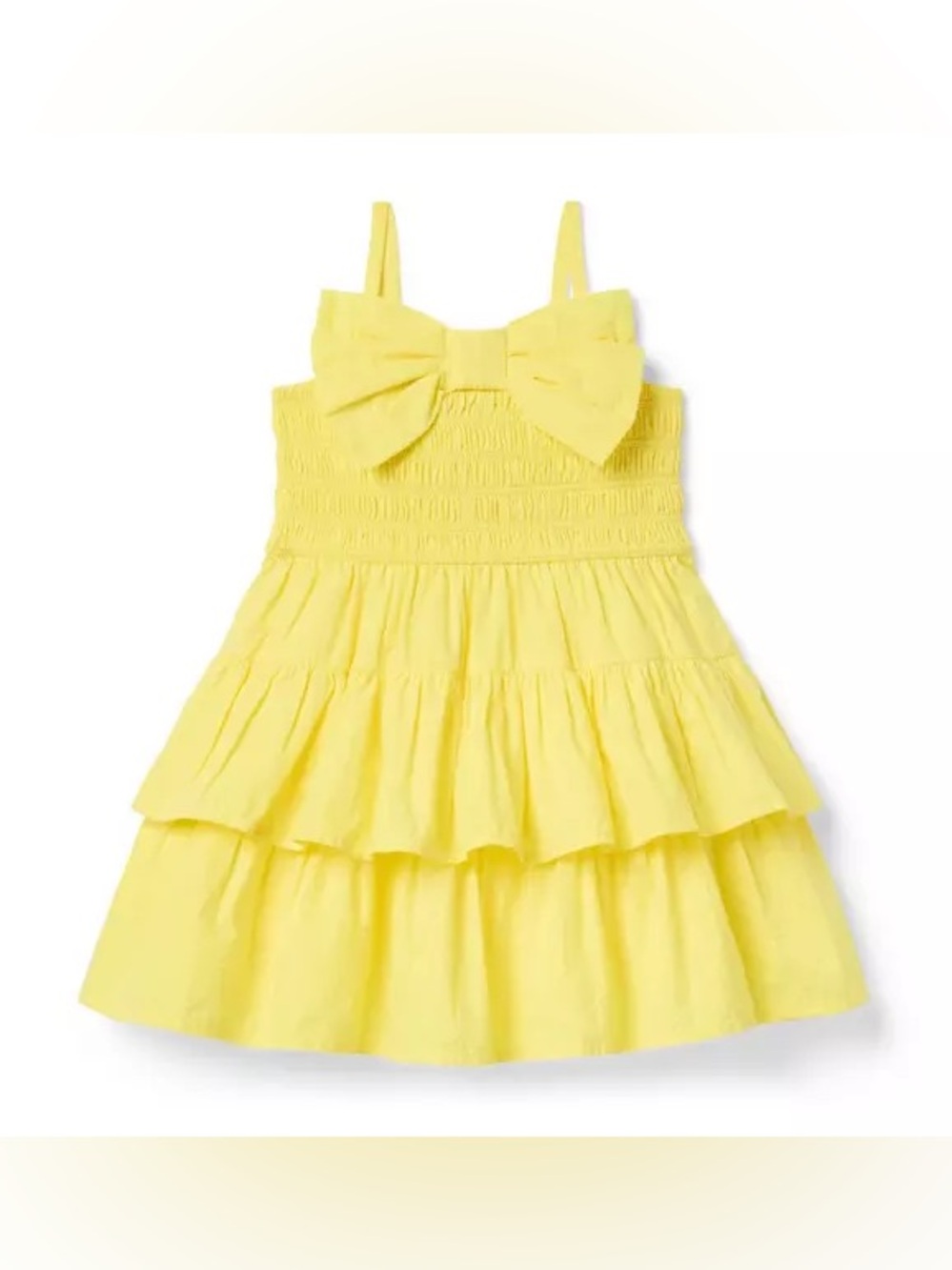 Janie & Jack Yellow Bow Dress 3 NWT